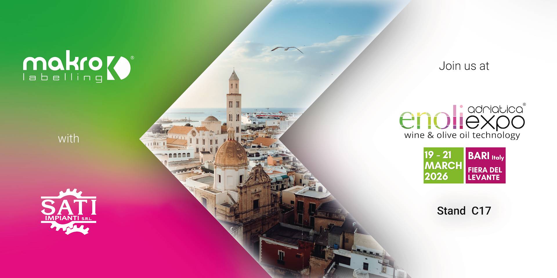 Makro Labelling en Enoliexpo Adriatica 2026