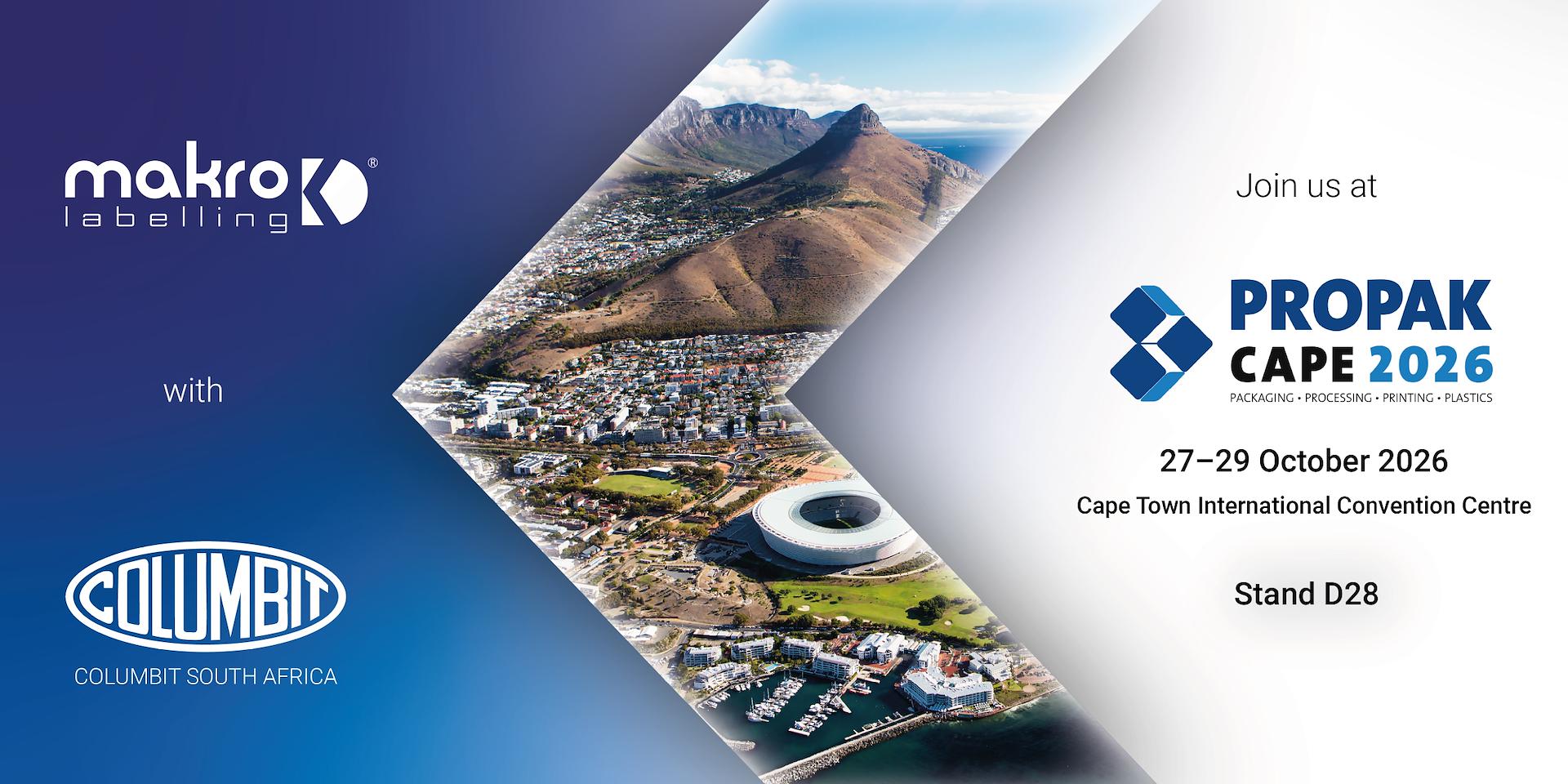 Makro Labelling en Propak Cape Town 2026