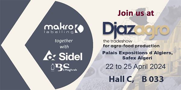 Makro Labelling at Djazagro 2024 - Agro-food production