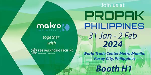 Makro Labelling at Propak Philippines 2024