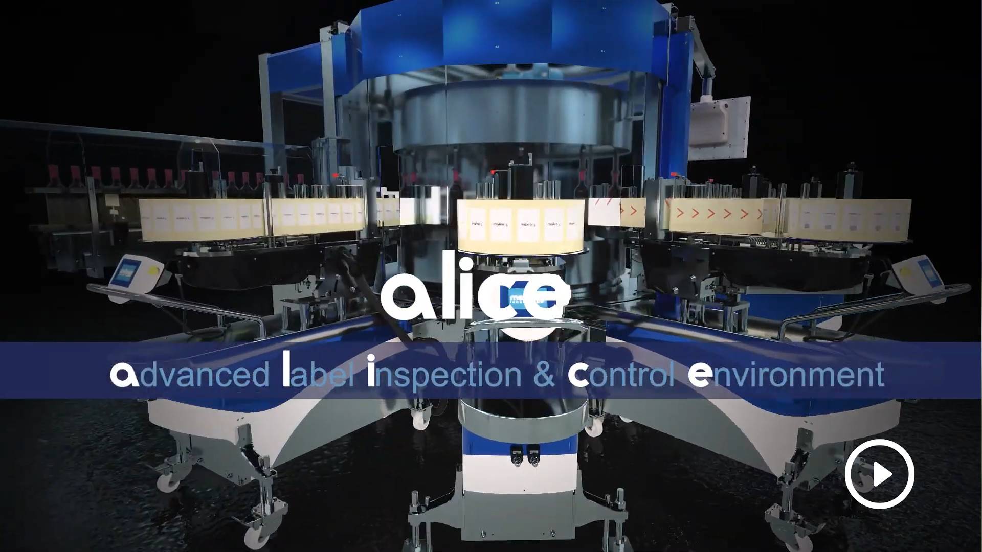 Alice, Sistema de Visión que inspecciona y corrige cada etiqueta
