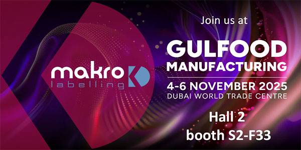 Makro Labelling en Gulfood Manufacturing 2025