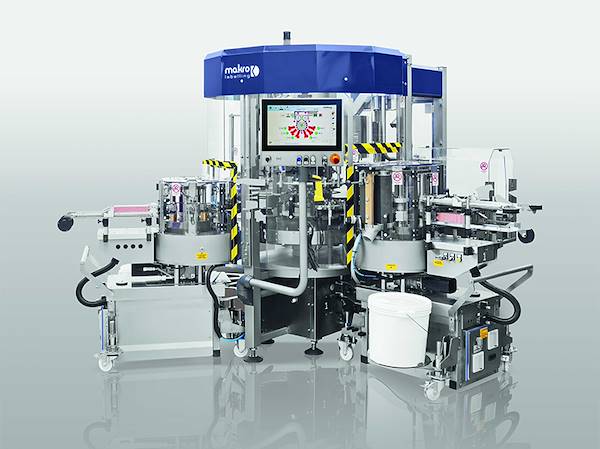 Mak Rotary - Up to 3 removable modules, Cold Glue Rotary Labelling Machines up to 3 Removable Modules