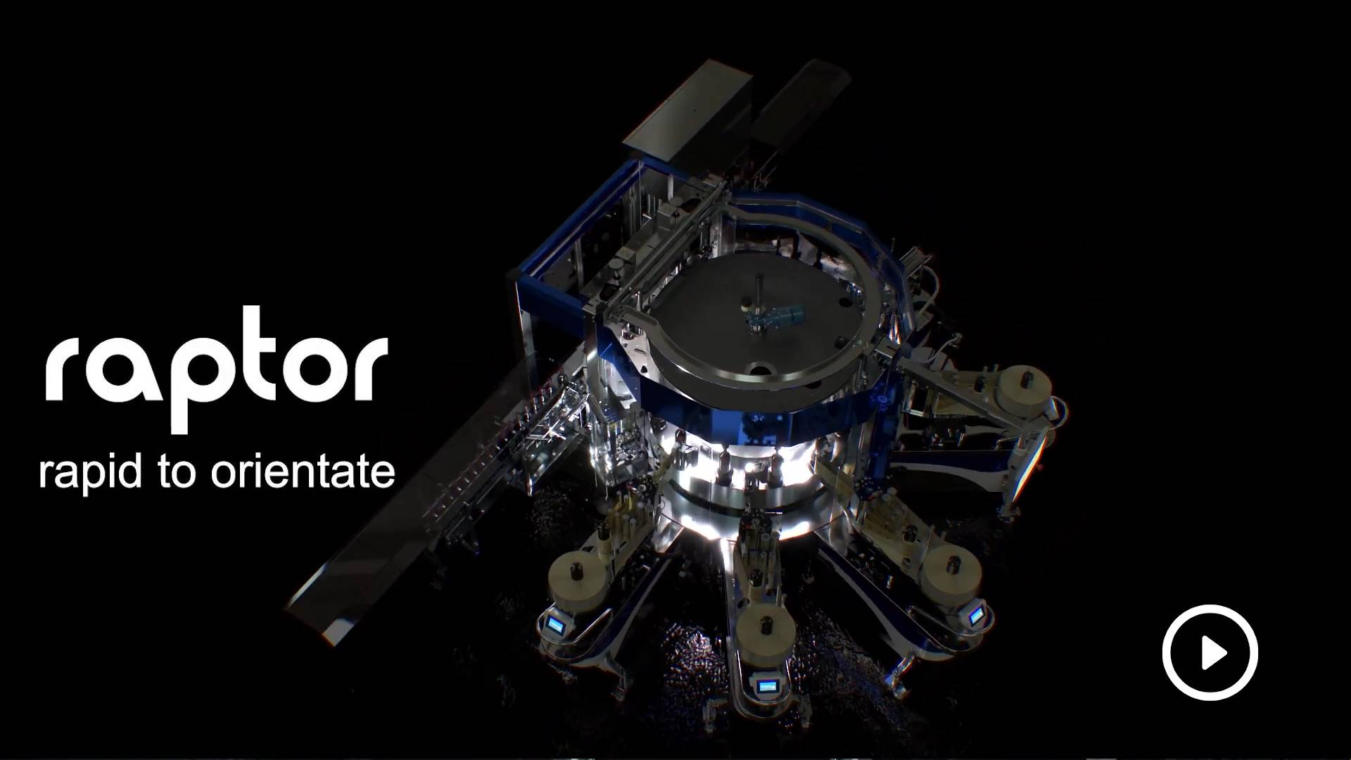Raptor, Vision System that orients and inspects with precision