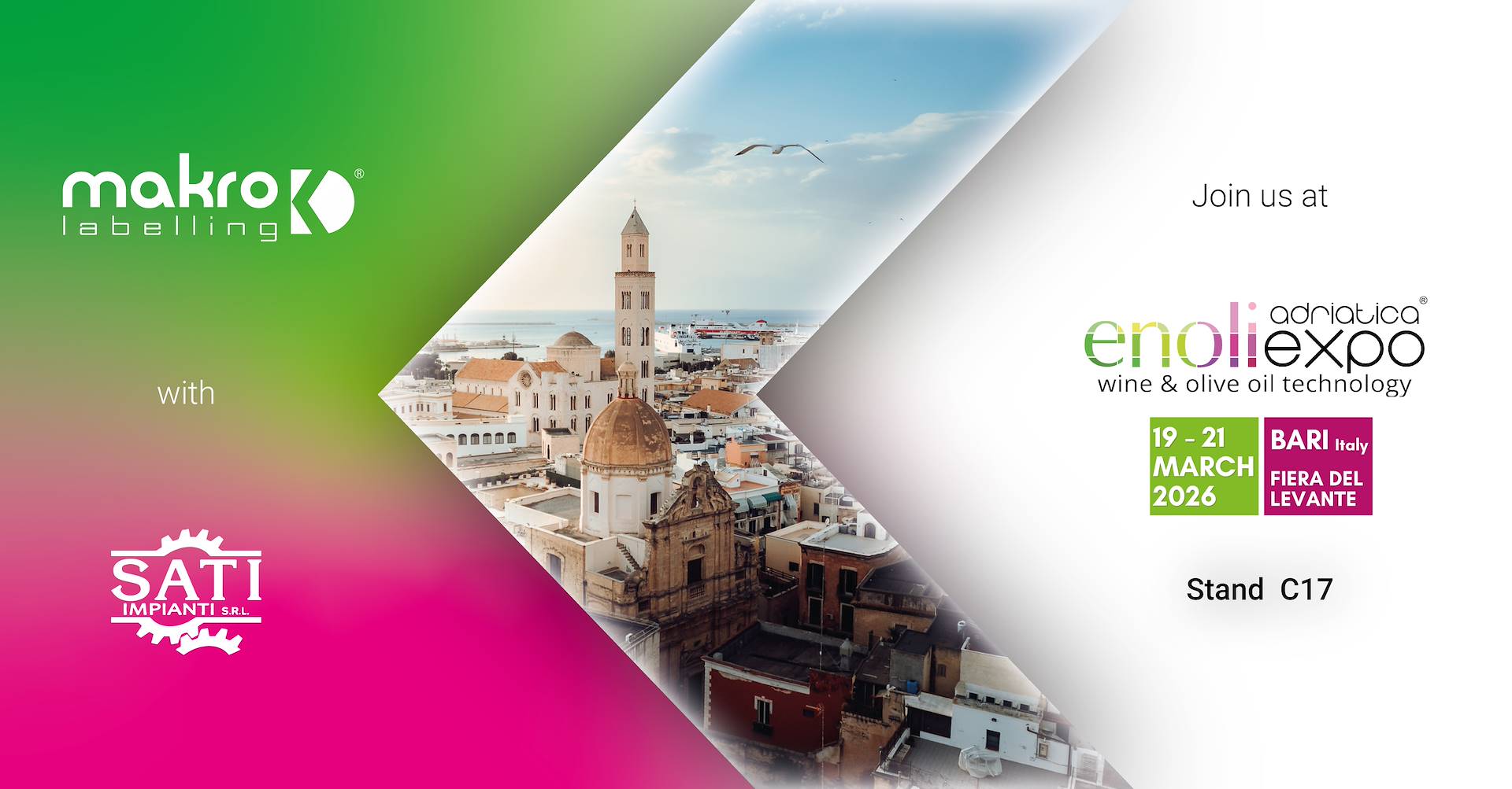 Makro Labelling at Enoliexpo Adriatica 2026